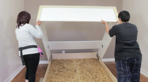 installing a Murphy bed