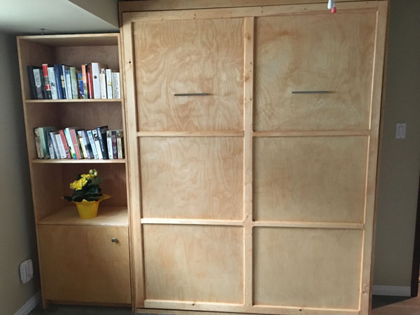 Murphy bed with molding ideas