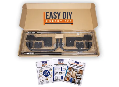 easy diy murphy bed hardware package with lifetime warranty